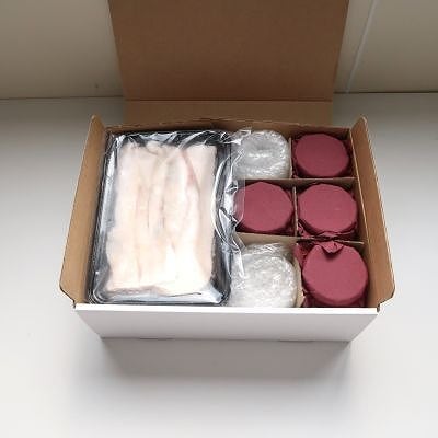 焼きほぐし鮭100g×4本、塩サーモンハラス240g×4P A-46012