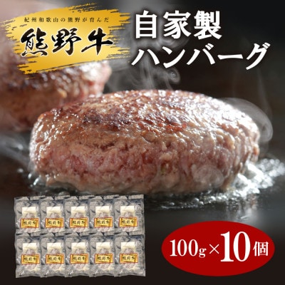 熊野牛 自家製ハンバーグ 10個入り | ふるさと納税のお礼品