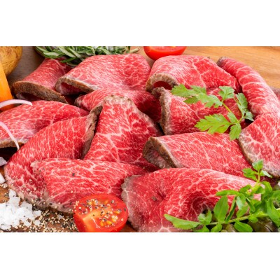 【毎月定期便】熊野牛　赤身　ローストビーフ全6回