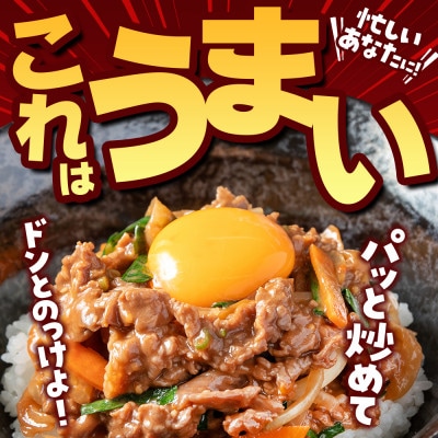 【冷凍品】牛肉 プルコギ 「肉甚」 洋梨果汁使用 3kg(500g×6パック)