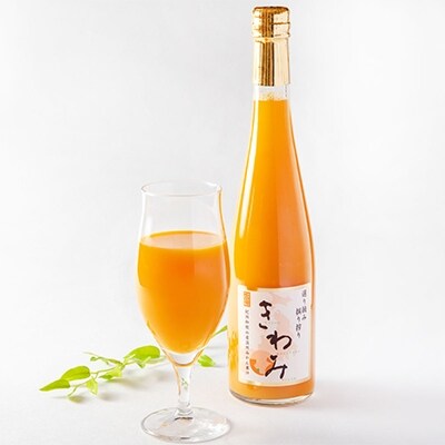 温州みかん使用100%ストレート果汁みかんジュース きわみ500ml×5本セット【和歌山グルメ市場】