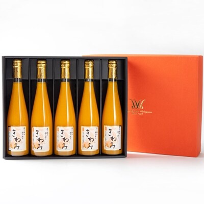 温州みかん使用100%ストレート果汁みかんジュース きわみ500ml×5本セット【和歌山グルメ市場】