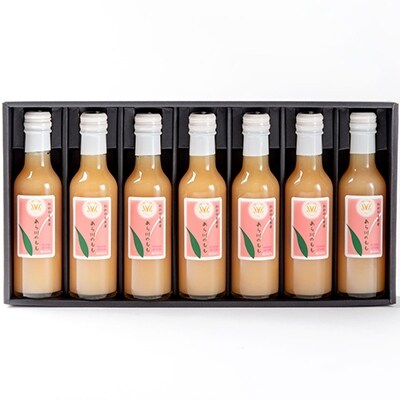 和歌山県桃山町のあら川の桃を使った ももドリンク 200ml×7本セット【和歌山グルメ市場】