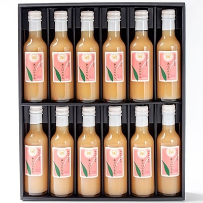 和歌山県桃山町のあら川の桃を使った ももドリンク 200ml×12本セット【和歌山グルメ市場】