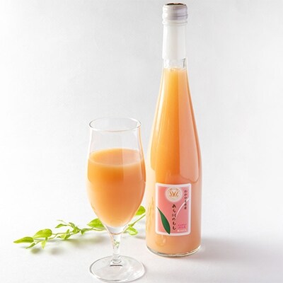和歌山県桃山町のあら川の桃を使った ももドリンク 500ml×3本セット【和歌山グルメ市場】