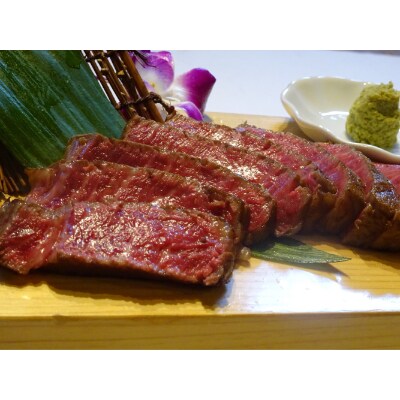【熊野牛】赤身ステーキ:約600g(約200g×3枚)(和歌山市)