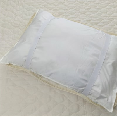 【Mサイズ43×63】2枚組 自然のままの無着色コットンガーゼ枕パッド OG-5M-2P