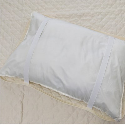 【Mサイズ 43×63cm】コットンシルクガーゼ枕パッド2枚組　PK-1505PM-2P