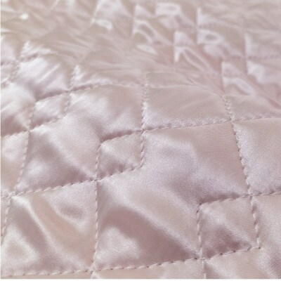 【Mサイズ 43×63cm】シルク100%サテン枕パッド　ピンク1枚　SSM-1M-1P　PI