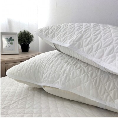 『和』【Lサイズ50×70cm】紀州晒ガーゼ脱脂綿入り枕パッド2枚 ホワイト S74-5070-2P