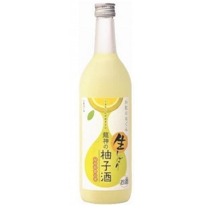 和歌のめぐみ　生搾り「龍神の柚子酒」720ml　1本