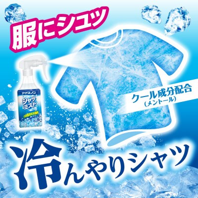 アイスノン　シャツミスト　ミントの香り　本体詰め替えセット