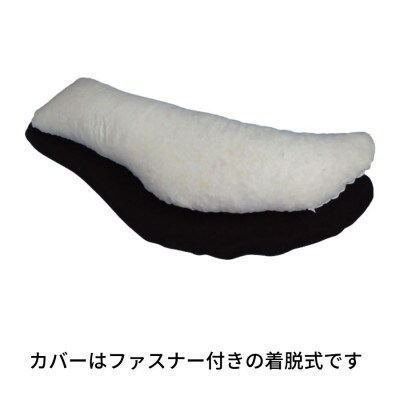 《もちもちの感触 低反発素材 抱き枕 ブラウン》