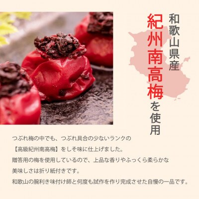 紀州南高梅 完熟 梅干しつぶれ梅 しそ梅 800g 塩分18%