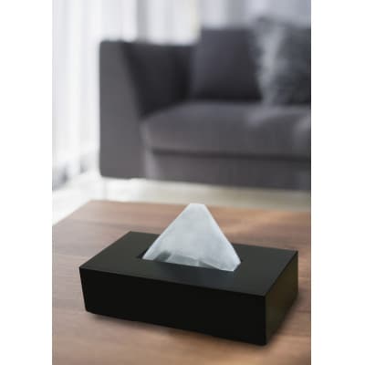 ティッシュBOX カラー アッシュグレー 2個組 すっきりシンプルなティッシュケース