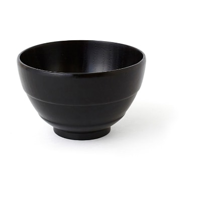 お好み椀　墨　5個入　S4130