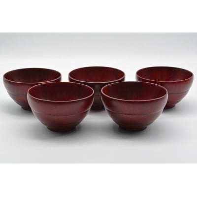 キッズ椀　茜　5個入り　A-4100　