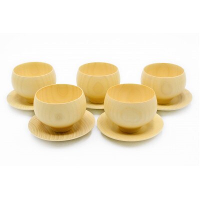 B.C. コーヒー TSUBO　NA　ソーサー付　5個セット