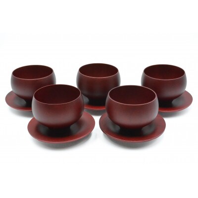 B.C. コーヒー TSUBO　BR　ソーサー付　5個セット