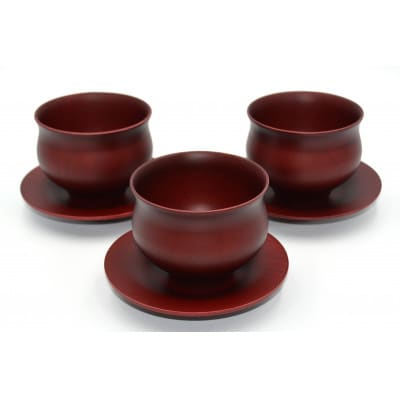 B.C. コーヒー KAME　BR　ソーサー付　3個セット