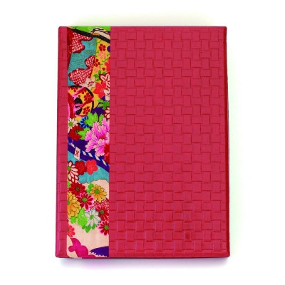 柿渋　便せん　赤