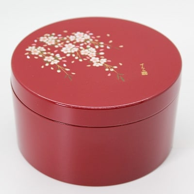 ボンボニエール　桜さくら　朱・黒(2個組)