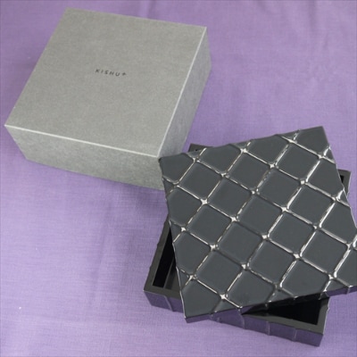 紀州漆器 KISHU+ TOGI 重箱 アメニティボックス 黒