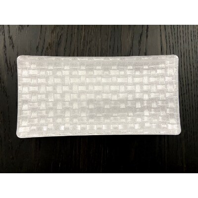 ブレードレクタングルプレート280　メタルホワイト