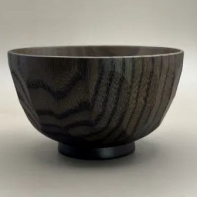 弧汁椀　黒漆