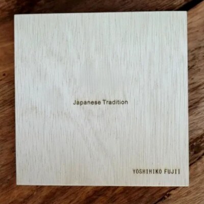 丸小皿　竹　純白