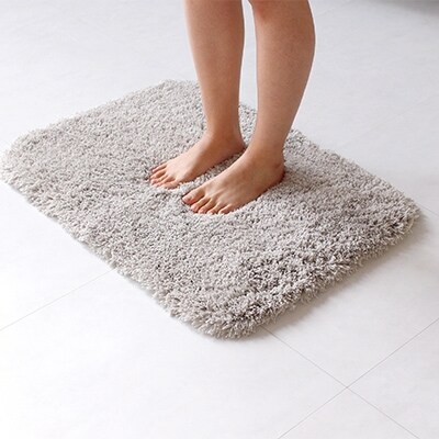 バスミューズミレニアムバスマット 35×60cm GY