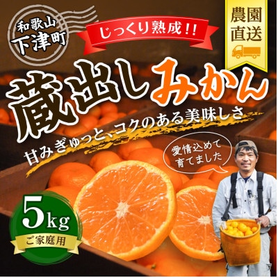 【訳あり】蔵出しみかん 5kg|和歌山・下津町産の旬の訳ありみかんを農園直送!【鈴木農園】