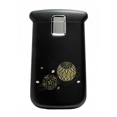 紀州漆器 漆芸 蒔絵 ポケットルーペ LED付 手まり唄