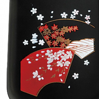 紀州漆器 漆芸 蒔絵 ポケットルーペ LED付 扇面春秋
