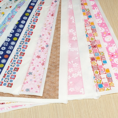 和歌山県海南市 友禅和紙トレー M 33cm 桜 牡丹文 2枚セット 食洗機対応 おしゃれなトレー