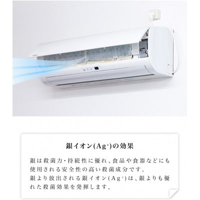 銀イオン エアコンフィルター 20枚入り BYT1008555
