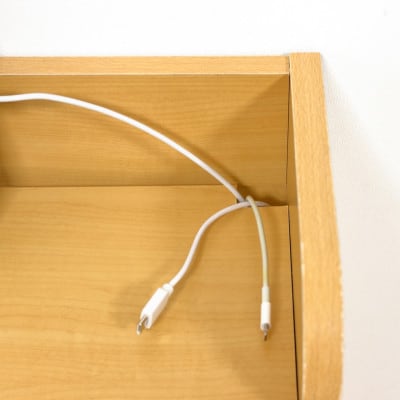 シングルベッド用 後付けヘッドボード ブラウン AKU104405402