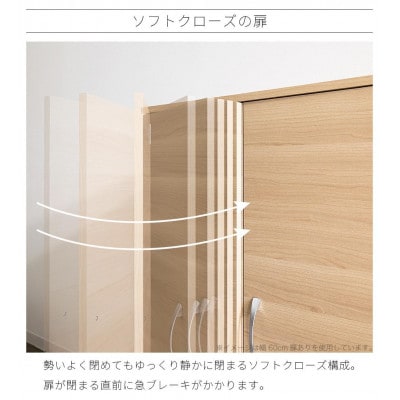 Newワンドアシューズボックス 扉付き 幅45cm aku104491202
