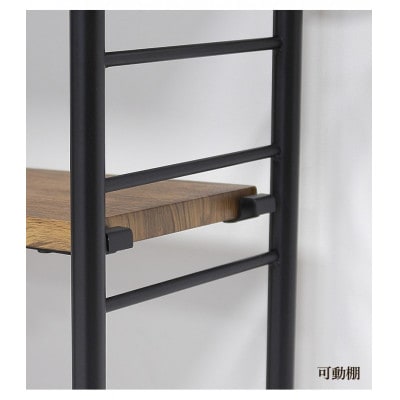 アート 3段ワゴン ヴィンテージブラウン AKU101387102