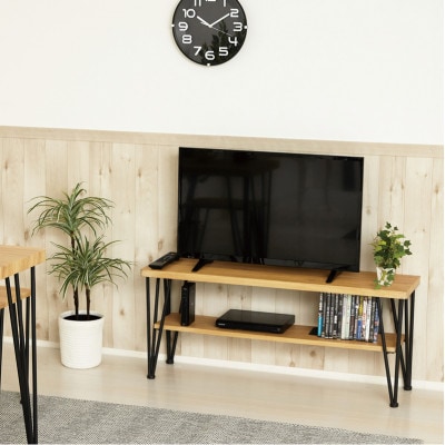 ヴィンテージ風 テレビ台 W105 ナチュラル AKU10122020101220201