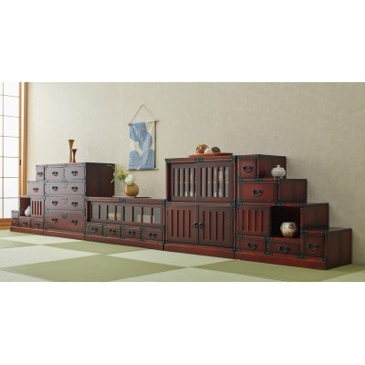 和室にピッタリ和風家具 引出箪笥 幅67×奥行34.5×高さ70cm 昭和レトロ sb64734