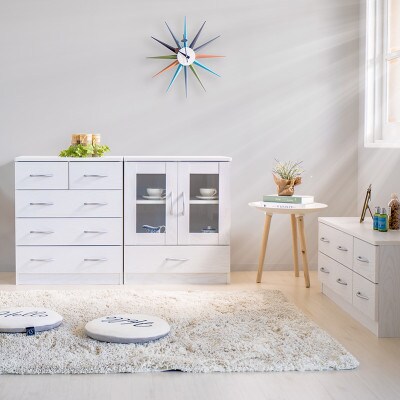 ブルーム ローチェスト ホワイトオーク AKU101184501