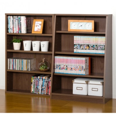 大容量ホームシェルフ W60 ウォルナット AKU100162703