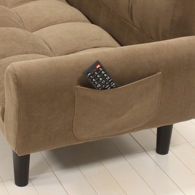 2P コーデュロイソファー スプレーグリーン AKU102089205