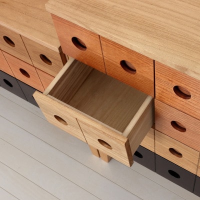 木製チェスト 4色の木目調 2l-earc-9060ch-s.jpg