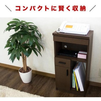 ルーター収納 40 ブラウン AKU100546301