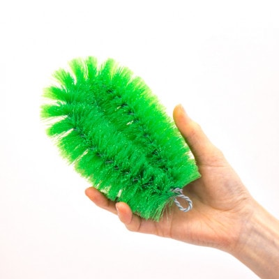 【25個セット】業務用たわし20号　ソフト0.3mm グリーン　BGA102101902