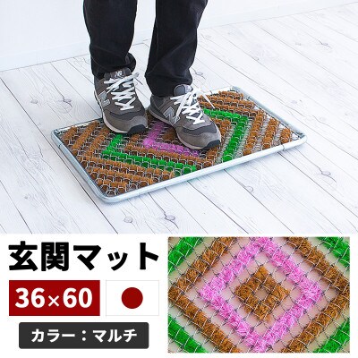 玄関マット 泥 雪 落とし 36×60cm マルチ3色 SNG102107801