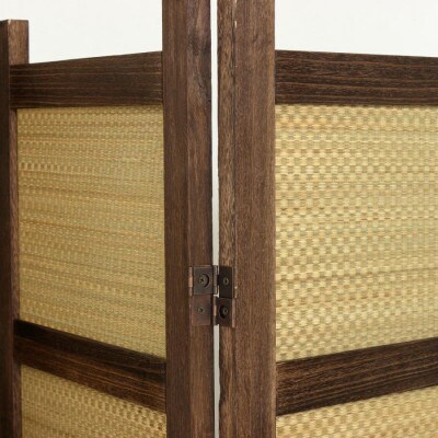 焼桐 スクリーン4連 木製 和風　AKU1056459