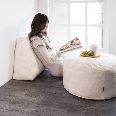 布団収納カバー 三角形 ベージュ SNG104416702